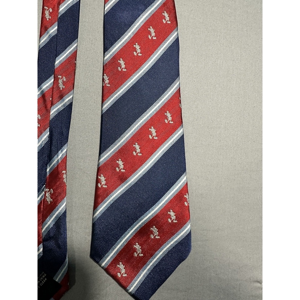 Disney Parks Mickey Mouse Men's‎ Tie Patriotic
